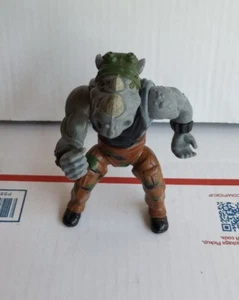 TMNT 1988 Rocksteady Teenage Mutant Ninja Turtles 5” Playmates Action Figure - Picture 1 of 5