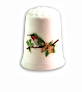 Hummingbird Collectible Thimbles Decorative Handmade - Picture 1 of 2