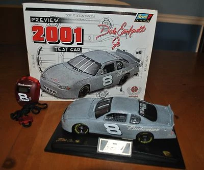 DALE WONHARDT JR. PREVIEW 2001 TEST CAR REVELL COLLECTION 1:24 + CRONÓMETRO RARO Foto 1 de 4