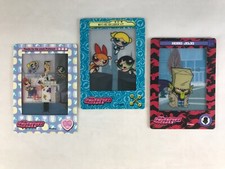 PROMO CARDS: THE POWERPUFF GIRLS MOVIE FILMCARDZ Artbox 3 Different P1 P2 & P3