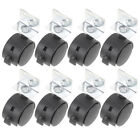 8pcs Swivel Wheels Replacement for Office Chair (With Brake)