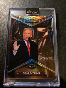 2025 Wild Card Alumination Donald J. Trump President Inauguration Edition 1/1 - Picture 1 of 2