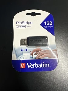 Clé USB 128 GB Pinstripe USB2.0 - Photo 1/2