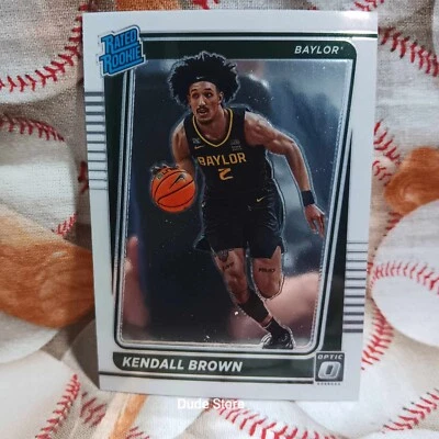 2022 Panini Chronicles Optic Draft Picks - Kendall Brown #16 - RR - Baylor Bears - Image 1 of 2