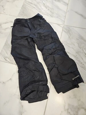 Columbia Bugaboo Ski Snow Boarding Pants XS 6 Omni-Tech Youth Boys Girls Black Z - Image 1 of 4