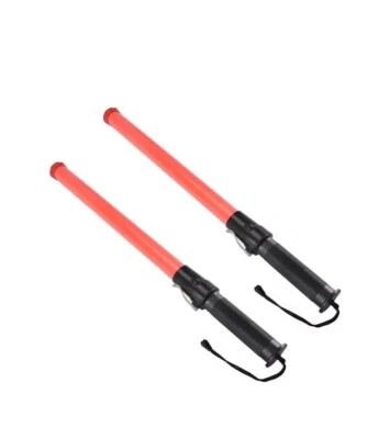 Traffic Control LED Light Wand Safety Security Light Baton Pack Of 5  - Image 1 of 3