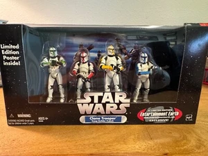 STAR WARS Clone Trooper Builder 4-Pack Limited Edition NEW Mail Away 2005 - Picture 1 of 11