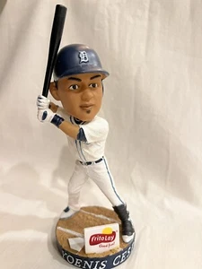 Yoenis Cespedes Detroit Tigers Bobble Head 2015 With Box and Bat - Picture 1 of 8
