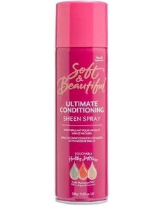 Soft and Beautiful Ultimate Conditioning Glanz Spray 11,25 Oz. UK-Verkäufer - Bild 1 von 1