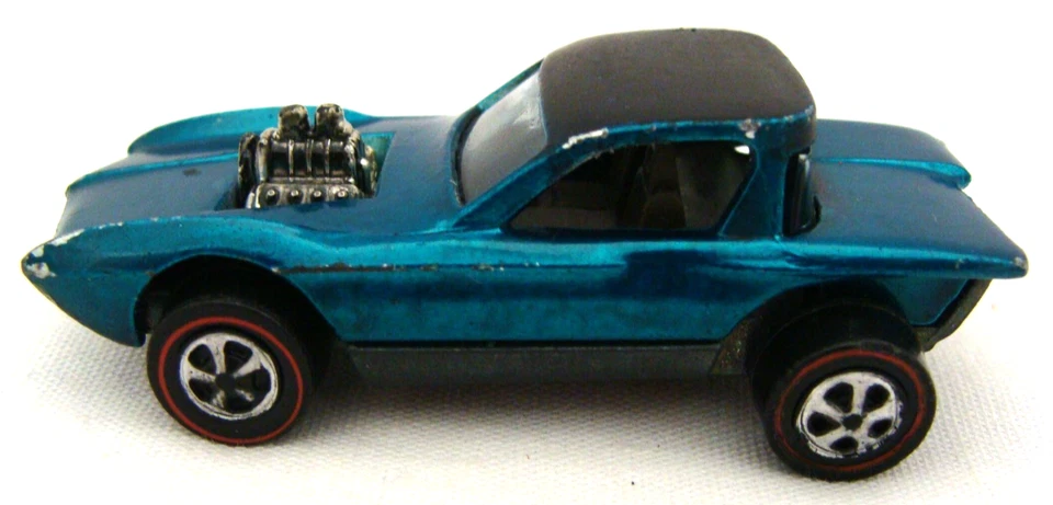 Vintage Hot Wheels Redline Green 1968 Python Made In U.S.A. - Image 1 of 4