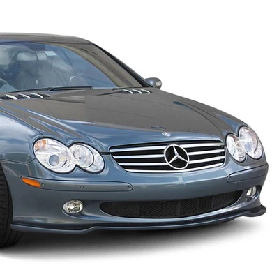 For Mercedes-Benz SL55 AMG 03-07 Front Bumper Lip Spoiler Tuner Style Fiberglass Foto 1 de 4