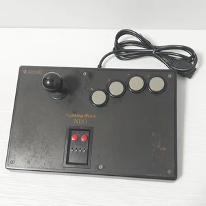 HORI Fighting Stick NEO HNS-07 For NEO GEO AES MVS CD Tested Import Japan - Picture 1 of 11