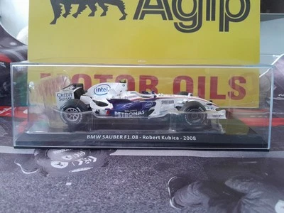 029 Perfect 1/24 F1 BMW Sauber F1.08 Kubica 2008 Centauria Atlas Panini Salvat  - Immagine 1 di 4