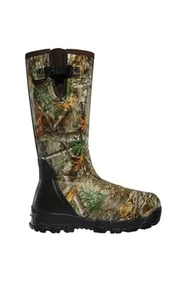 LaCrosse Mens Alphaburly Pro Zip 18in 1000G Realtree Edge Rubber Hunting Boots - Picture 1 of 7