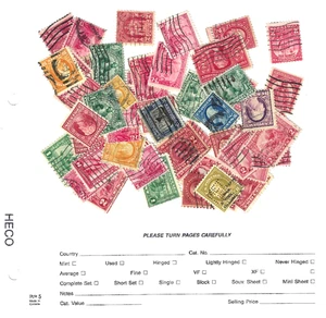 Collection 50 +/- Early 20th Century Classics Washington Franklin Etc US 1Pre18 - Picture 1 of 3