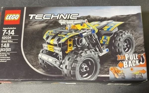 LEGO Technic 42034 Quad Bike - Pull Back - RARE - NEW Box Is Open Complete - Picture 1 of 6