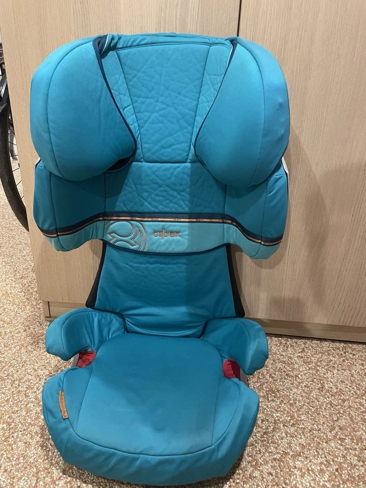 Kinderautositz Cybex Solution X Türkis 15-36kg - Bild 1 von 4