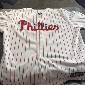 Men’s Size XL Phillies Jersey # 26 Utley By Majestic - Picture 1 of 7