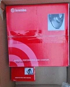 BREMBO REAR BRAKE DISC & PADS 08.9502.11 253 mm PADS P85 020 Audi Seat Skoda VW - Picture 1 of 5