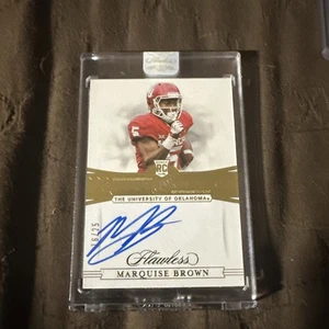 2019 Flawless Marquise "Hollywood" Brown RC Diamond COA Signed Auto /25 Encased - Bild 1 von 13