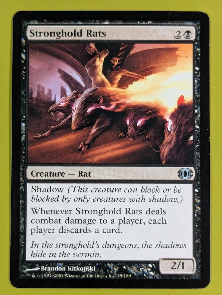 Stronghold Rats x1 Future Sight 1x MTG Magic the Gathering - Image 1 of 1