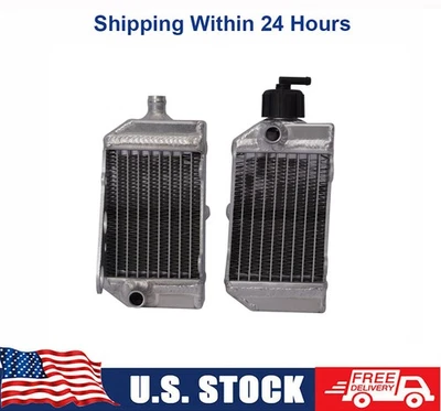 Novo Radiador de Alumínio Fit 2012-2019 KTM 50 SX SXS 2013 2014 2015 2016 2017 - Imagem 1 de 4