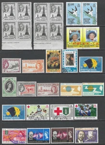 BRITISH VIRGIN ISLANDS Interesting Mint and Used Issues Selection (Jul 514) - Picture 1 of 2