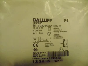 BALLUFF BES M12ML-PSC30A-S04G-W PROXIMITY SENSOR - Picture 1 of 6