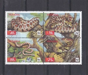 E1572 - Ukraine  2002 - MNH - Reptielen/Reptiles - Slangen / Snakes  (WWF/WNF) - Imagen 1 de 1