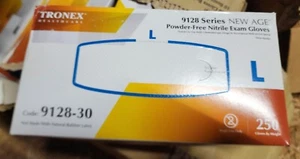 Tronex 9128-30 Powder Free Nitrile Exam Gloves Size Large Lot Of 2 - 500 Total - Bild 1 von 2