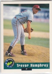 G) 1992 Classic Draft Picks - Baseball Trading Card - Trevor Humphrey #59