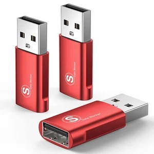 USB Data Blocker 3 Pack Upgraded USB Condom USB-A to USB-A Data Blocker Only for - Picture 1 of 8