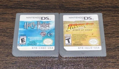 Indiana Jones Staff Of Kings & Harry Potter Half Blood Prince Nintendo DS Game - Image 1 of 3