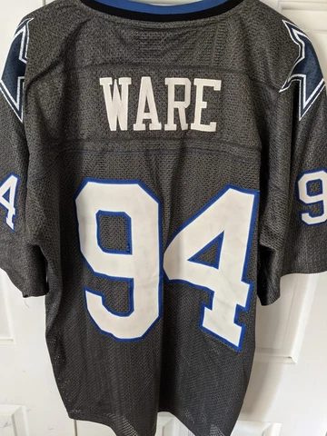 DAllas Cowboys Demarcus WARE Charcoal Grey  Jersey Cover