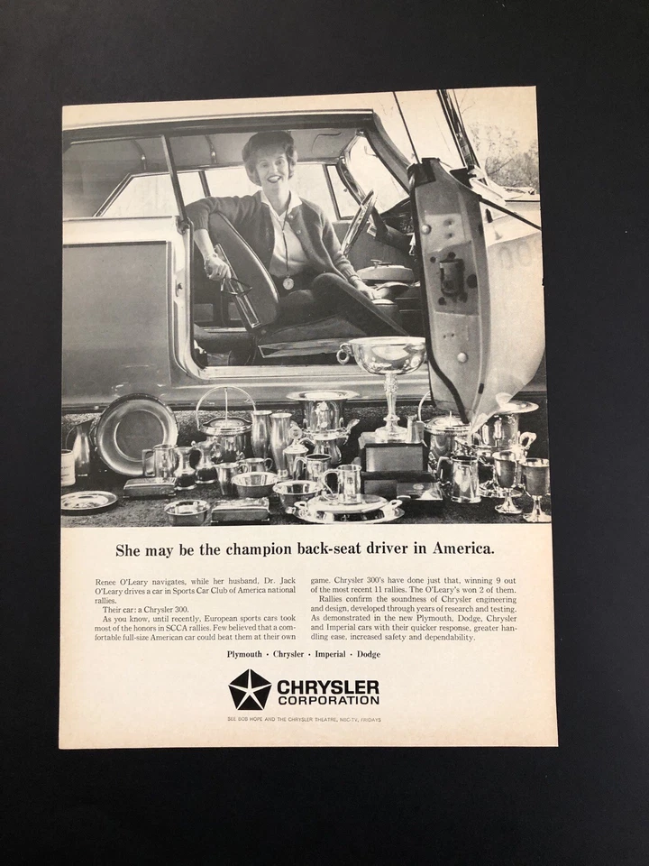 CHRYSLER 300 ORIGINAL VINTAGE PRINT AD ADVERTISEMENT PRINTED - Image 1 of 1