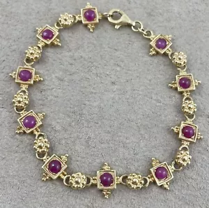 Tagliamonte 14K Gold & Rubies Bracelet - Picture 1 of 5