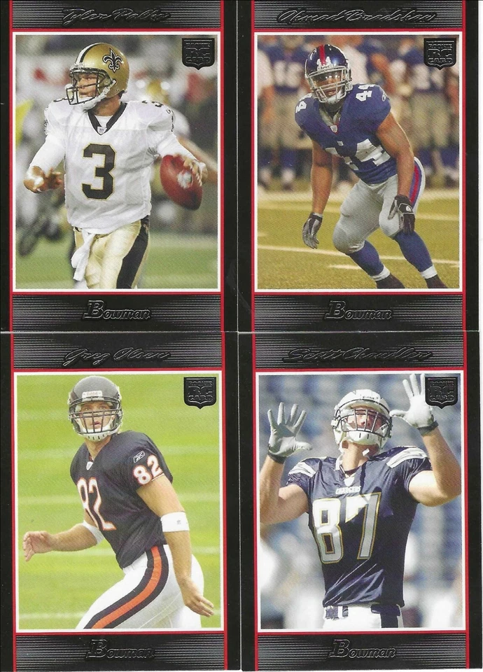 2007 Bowman Football - ROOKIES ONLY - Pick & Choose - Fill Ur Set! - Image 1 of 1