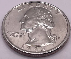 1992 P Kennedy Half Dollar 50C - Mint State Coin (SKU 116) - Picture 1 of 4