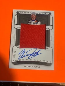 2023 PANINI TESORI NAZIONALI BRENNAN POOLE 38/99 MATERIALE COLOSSALE FIRME - Foto 1 di 1