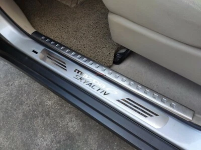 Protector de umbral de puerta para accesorios de coche Mazda 6 placa de desgaste cubierta de umbral de puerta Foto 1 de 4