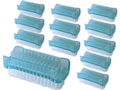 K&B VERTRIEB Nagelbürste 12 Stück Kunststoff Handwaschbürste Handbürste Holzbürste Bürste 159