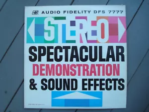 STEREO SPECTACULAR DEMONSTRATION & SOUND EFFECTS RECORD LP - Picture 1 of 1