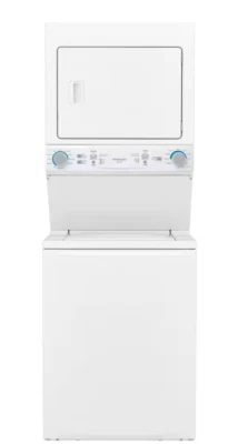 Frigidaire 3.9 cu. ft. Washer and 5.6 cu. ft. Gas Dryer Wash Tower - FLCG7522AW - Image 1 of 4
