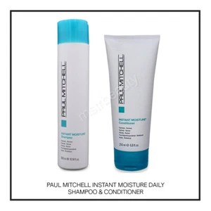 PAUL MITCHELL INSTANT MOISTURE SHAMPOO AND CONDITIONER 300ML + TRACK DELIVERY - Picture 1 of 1