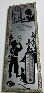 Rare Vintage Kyanize Paint Thermometer Sign Mechanicsburg Pennsylvania Cline - Bild 1 von 6