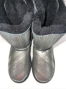 UGG K Bailey Bow Holiday 1004797K schwarz Größe 2 - Bild 1 von 8
