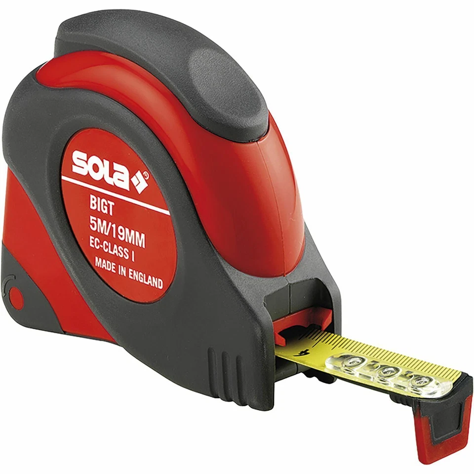 SOLA BIG T 5 Taschenrollbandmaß - 5m/19mm