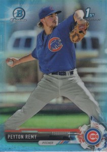 2017 Bowman Chrome Peyton Remy Light Blue /399