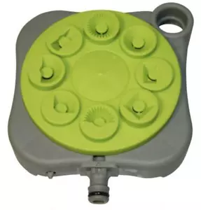 Rasensprenger Flächenregner Achtflächenregner Sprinkler Sprühregner Regner Grün - Bild 1 von 2