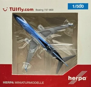 TUIfly Boeing 737-800 Modell 1:500 Sammlerstück Miniaturflugzeug NEU & OVP - Bild 1 von 2